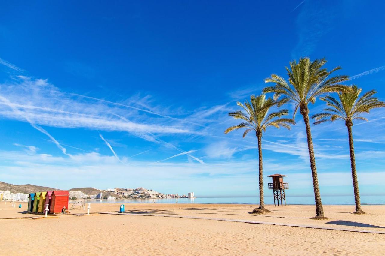 Appartamento Nuevo, A 60 Metros De La Playa Y Con Vistas Laterales Al Mar Cullera Esterno foto